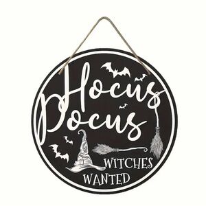 🛍️Halloween Wooden Wall Hanging
